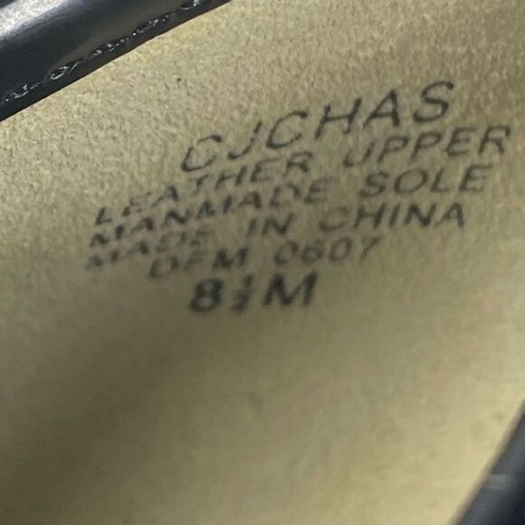 Circa Joan & David CJCHAS Size 8.5 Medium Stacked Platform Womens Shoe Black - Picture 10 of 10